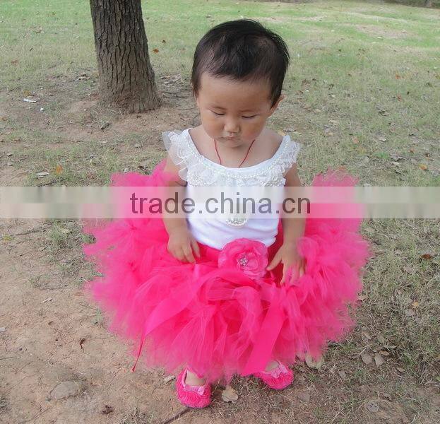 Wholesale boutique children clothing baby pettiskirt tutu pettiskirt
