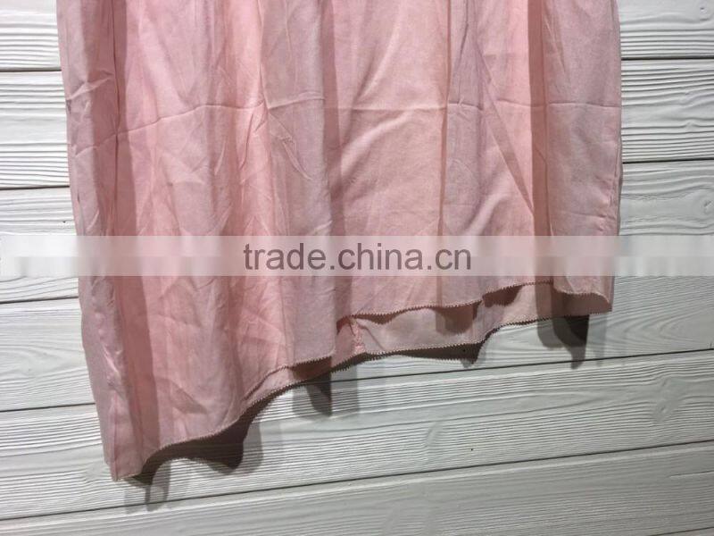 GZY summer hotsale high quality stocklot women thin cotton t-shirt