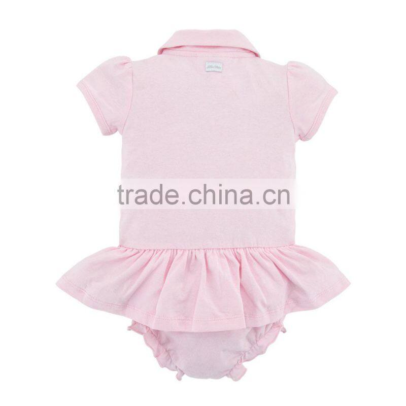 Newborn Baby Clothes Short Sleeve 95% Cotton Wholesale Baby Rompers For Summer