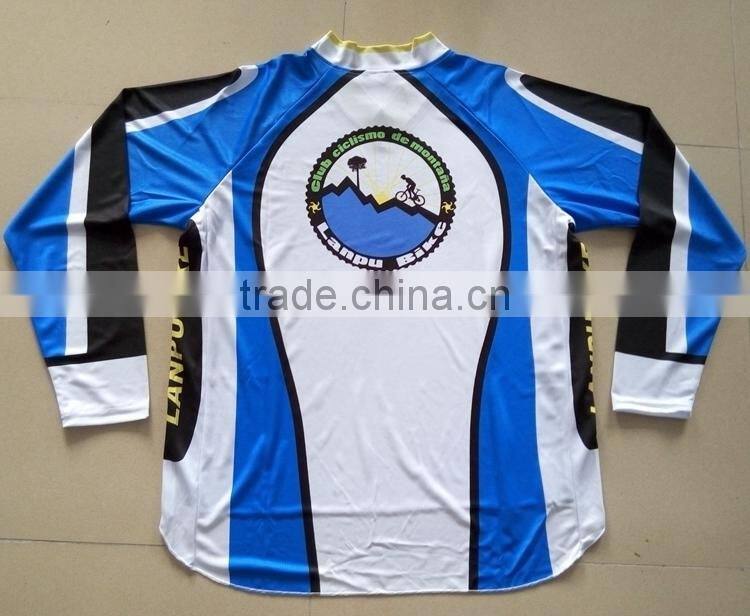 Professional Cool Mesh Mountain Bike Sprint / MTB Downhill Jersey