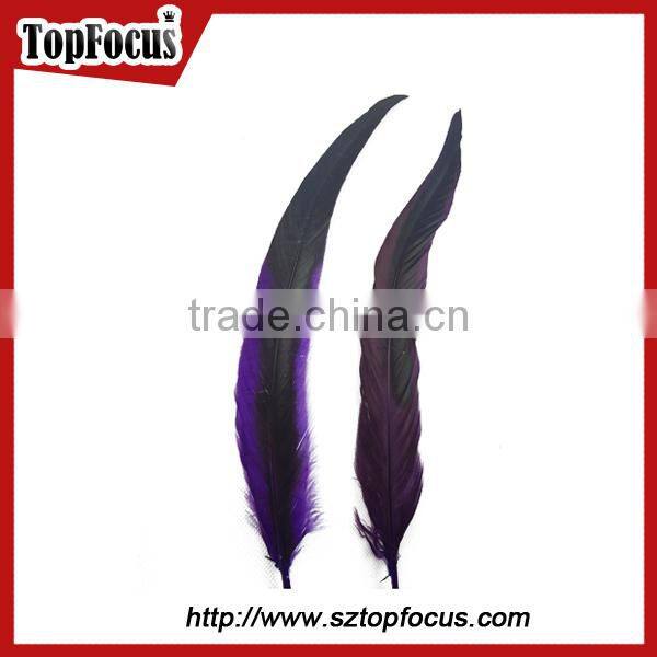 lower prices artificial dyed rooster coque tail wholesale feathers types