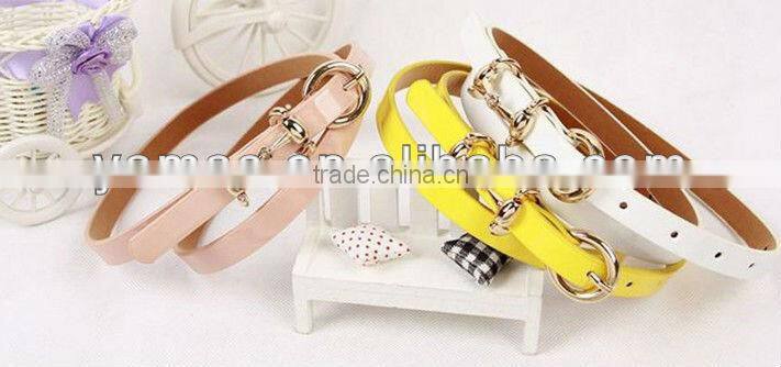 newest lady fashion pu belts