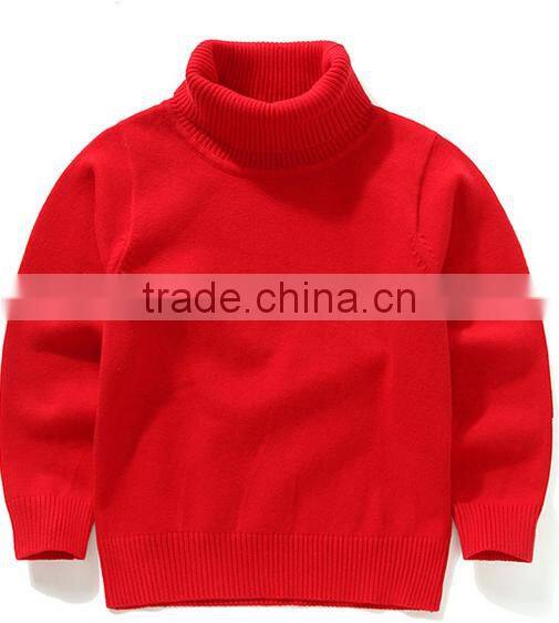 Autumn Kids hand knitted acrylic cable knit pullover sweater design