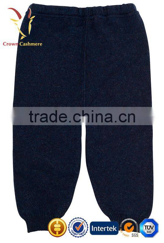 Bright Color Baby Knitted Cashmere Trousers Pants