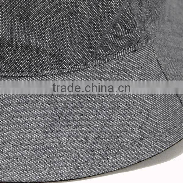 Custom fisherman blank white 100% polyester bucket hats