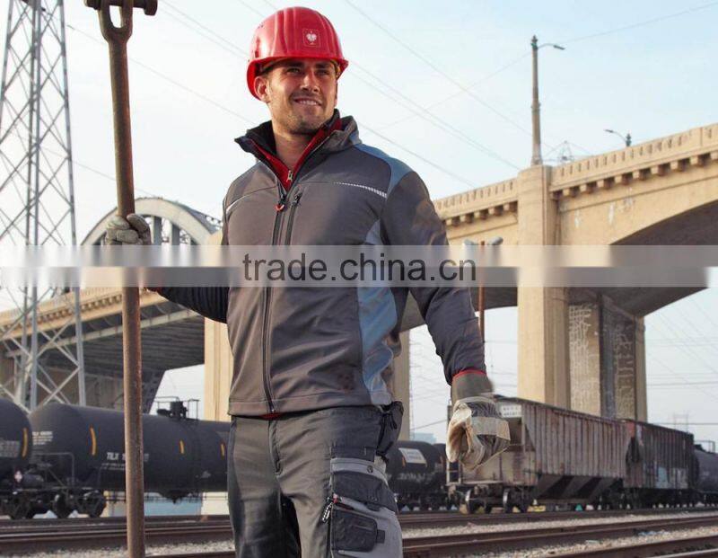 New design work uniform workwear softshell jacket