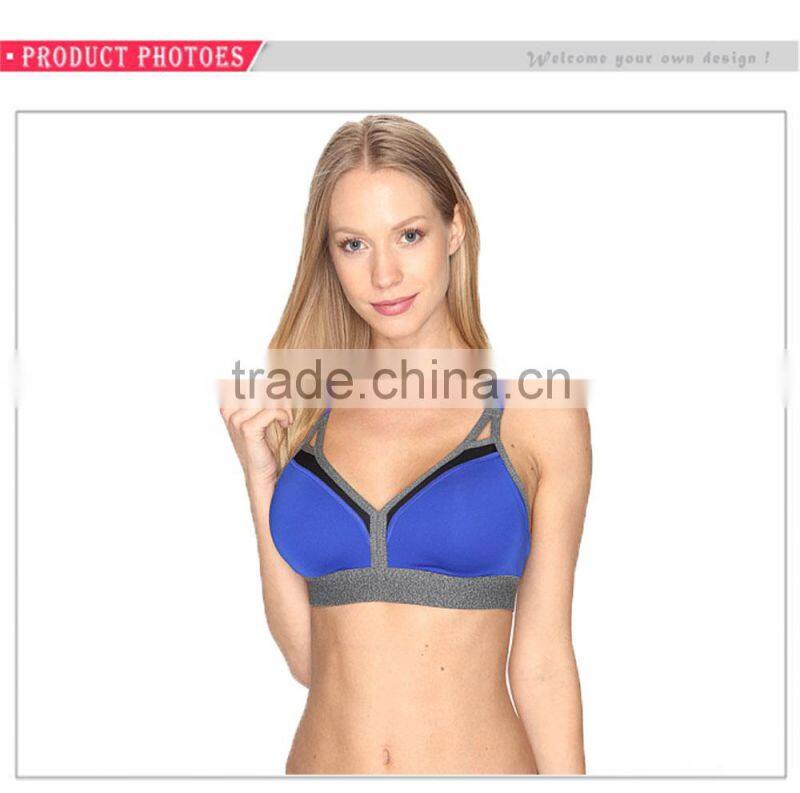 Factory Directly Best Running Sports Yoga Breathable Blank Fitness Bra