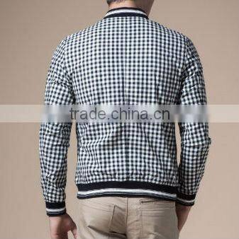 black and white smart leisual jacket for man