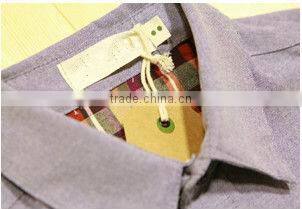 new style man's oxford with double-brushed cotton split joint shirt