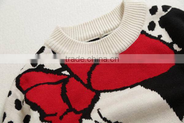 Mick Mouse Cartoon Children Clothes Modern Knitting Pullover Sweater