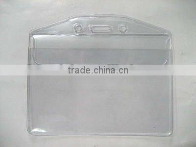transparent plastic card holder