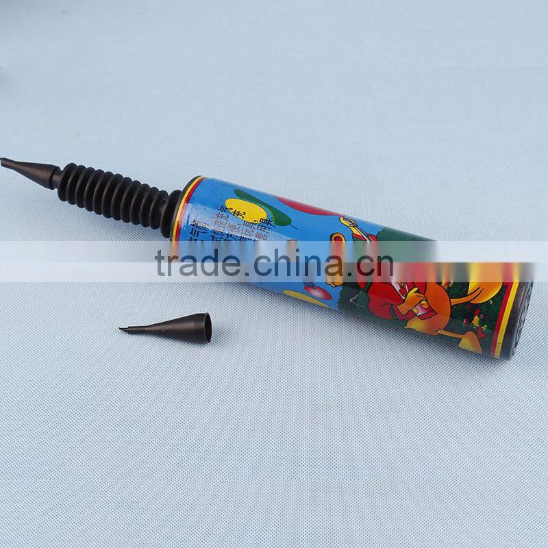 Highly quality B102 hand balloons pump Hand Inflator for Party Balloons