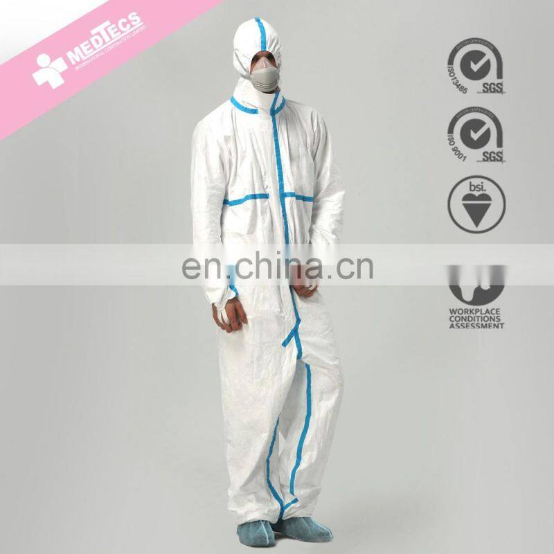 SMS fabric Fluid-repellent Medical Disposable Surgical Gown