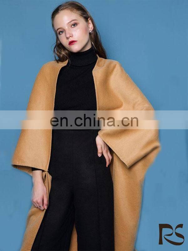 Oversized Long Wool Coat For Woman