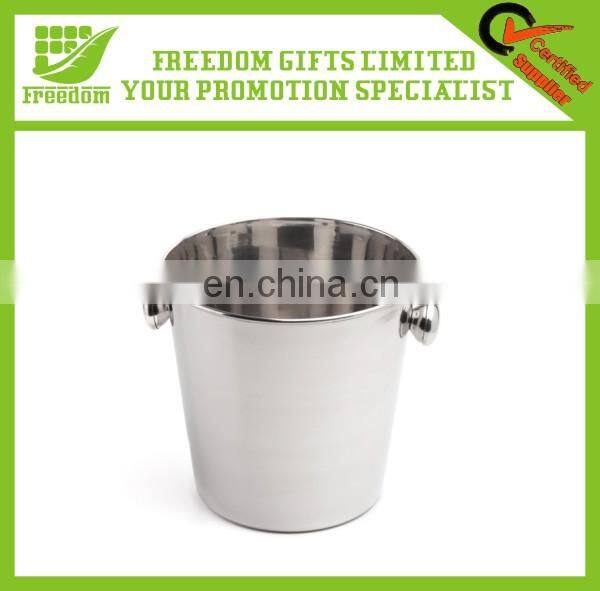 Logo Printed Customized Stainless Steel Ice Bucket