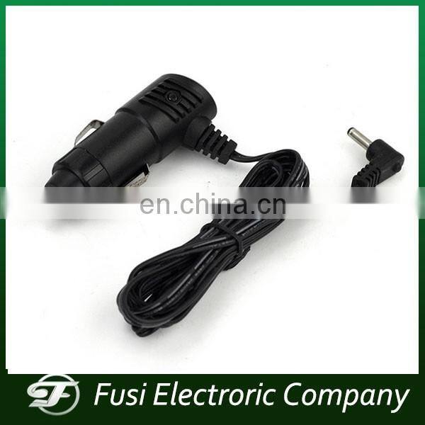 Cigarette lighter 12V DC male to male cable