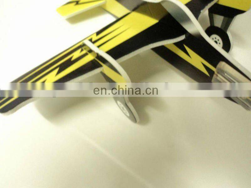 foam board plane with cutom die cut