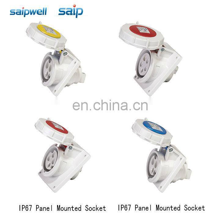 Saip Group CEE/ IEC International Standard electrical connectors 3 poles / 32A / 110VAC type