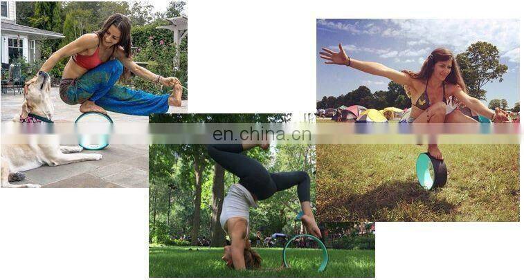 Yoga wheel, exercise wheel prop,fitness yoga wheel pose
