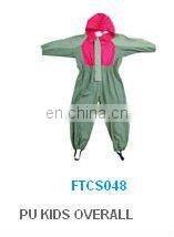 Nylon children rainsuit waterproof rain overall