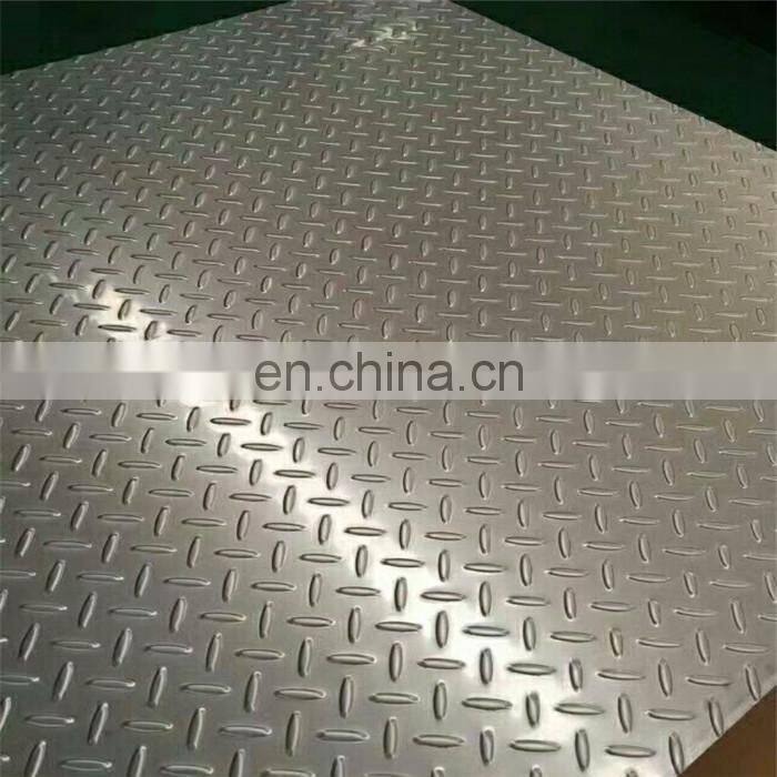 best AISI 304 stainless steel checkered plate used for anti-skid floor