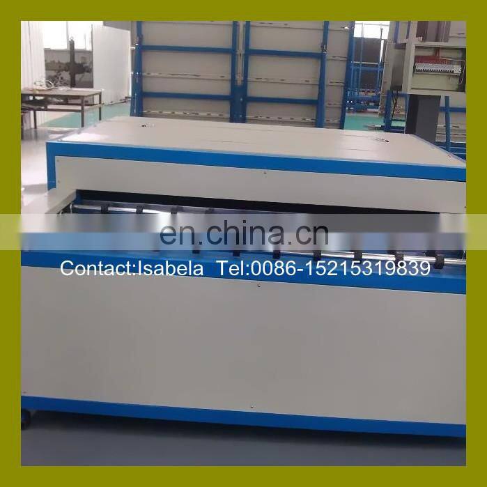 Automatic horizontal cleaning glass machine for double glazed insulating glass washing