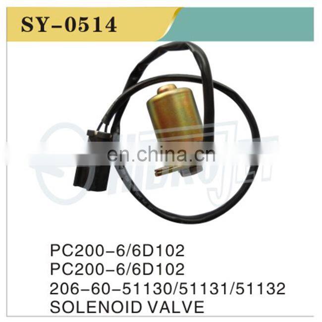High Quality Excavator Parts PC220-6 PC200-6 PC120-6 PC200-6 6D102 4D102Main Service Valve Solenoid Valves 702-21-07010