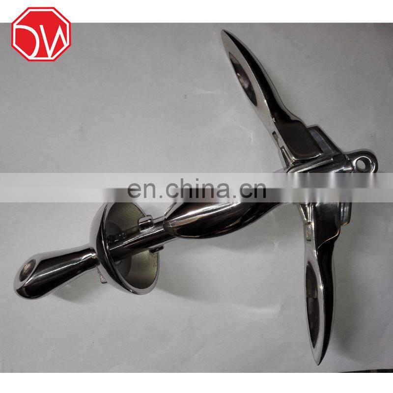 Boat Custom Stainless Steel Folding Anchor