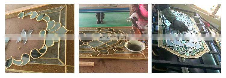 Insulated Triple Panel glass cathedral glass