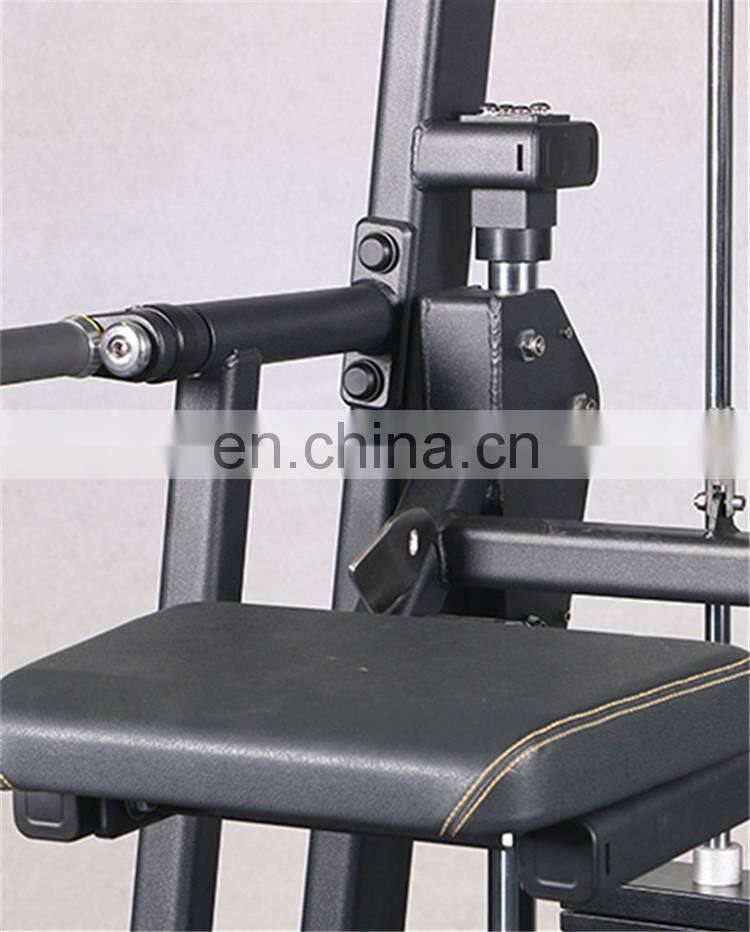 Gym high-end commercial fitness equipment assisted chin dip machine/gym chin up and dip station pull up station