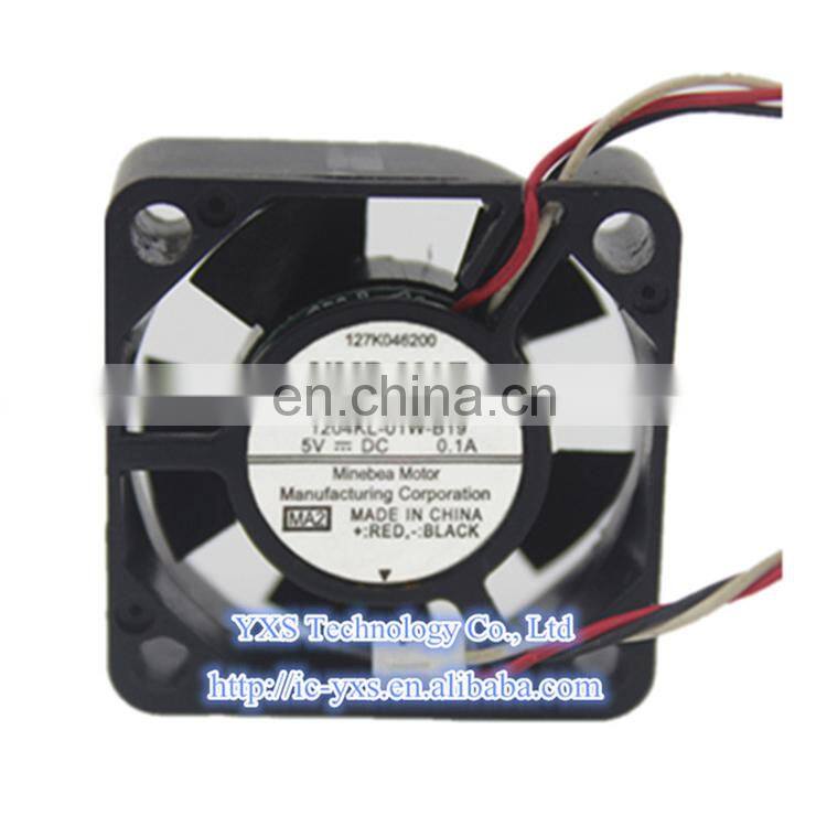 1204KL-01W-B19 3CM 3010 5V 0.1A 3-wire small axial fan cooling fans