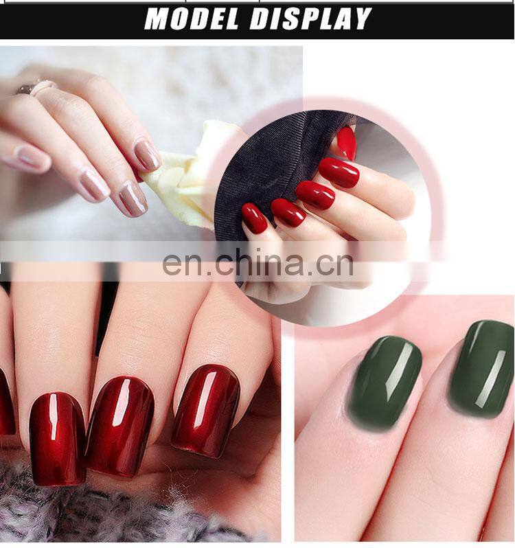 Easy soak off nail polish nude uv led nail gel polish free art supply samples