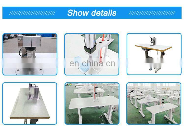 Blank face mask earloop spot welding machine