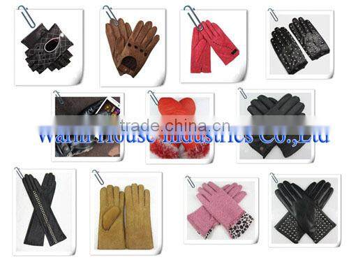 2016 Fashion High Quality Top Selling Quality Cheap Winter Women Dress Leather Gloves