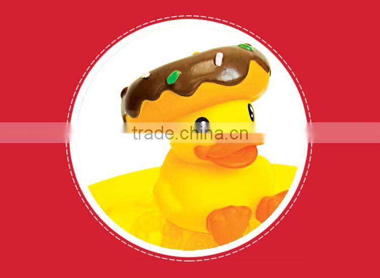 B.Duck plastic material candy storage box for promotional