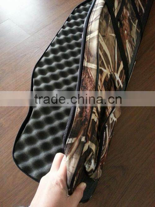 Gun bag with PE plates inserted