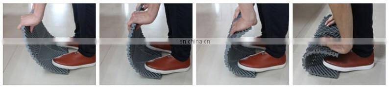 Plastic  interlocking garage modular floor tiles for car wash shop