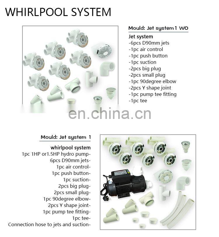 Whirlpool Kit System Whirlpool Bathtub Jet Parts Whirlpool Spa Massage System