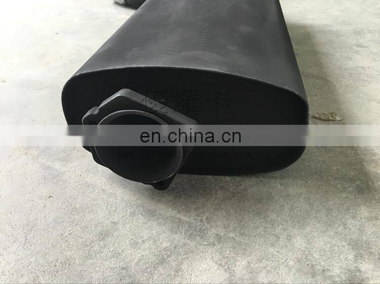 G CLASS W463 g63 g65 exhaust system for w463 g500 g63 g65 exhaust muffler tips B style sliver and black color