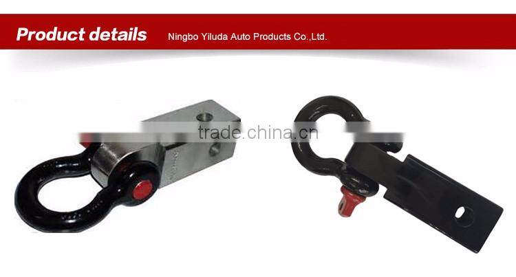 4WD Recovery Hitch Point, Hitch Receiver with D-Ring