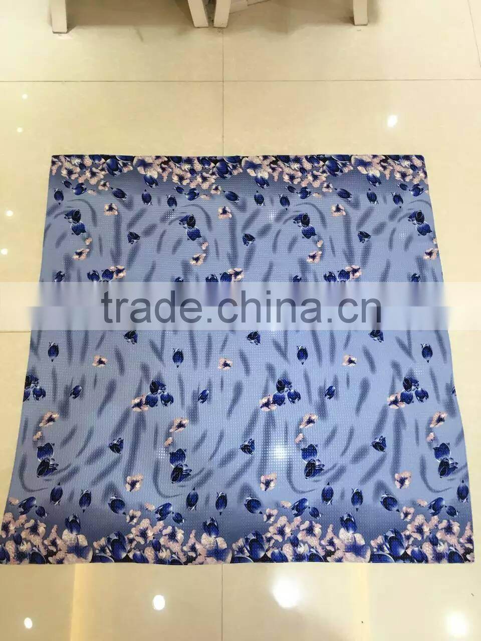 newest design softy cotton printed muslim square scarf 2016 women shawl wrap