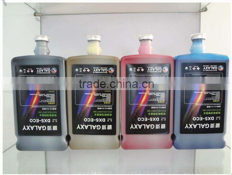 Promotion!Buy 3 bottles get 1 for free!for DX5 Head UD-181LA/1812LA Galaxy Eco Solvent Ink