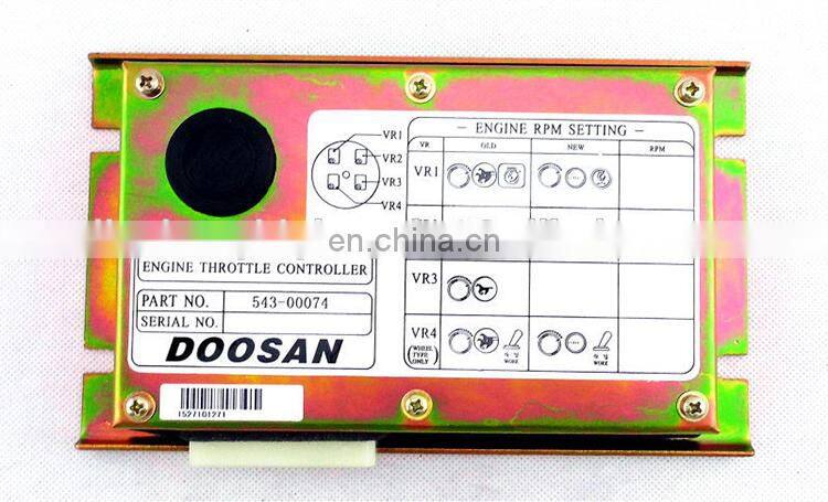 DH300-7 excavator spare parts accelerator controller control panel 543-00074