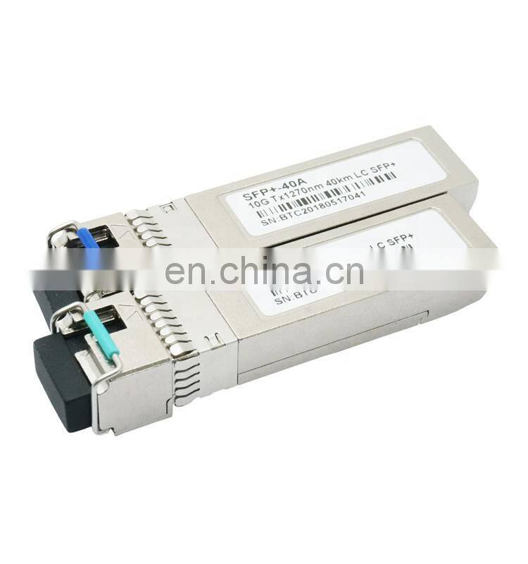 sfp module optical transceiver 40 49 km 10g 80km gpon ont olt c 1.25 20km switch 8 port bidi sfp ports