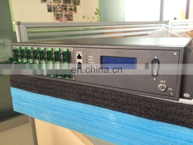 SC/APC 21dB WDM EDFA 1550nm 16port catv edfa combiner