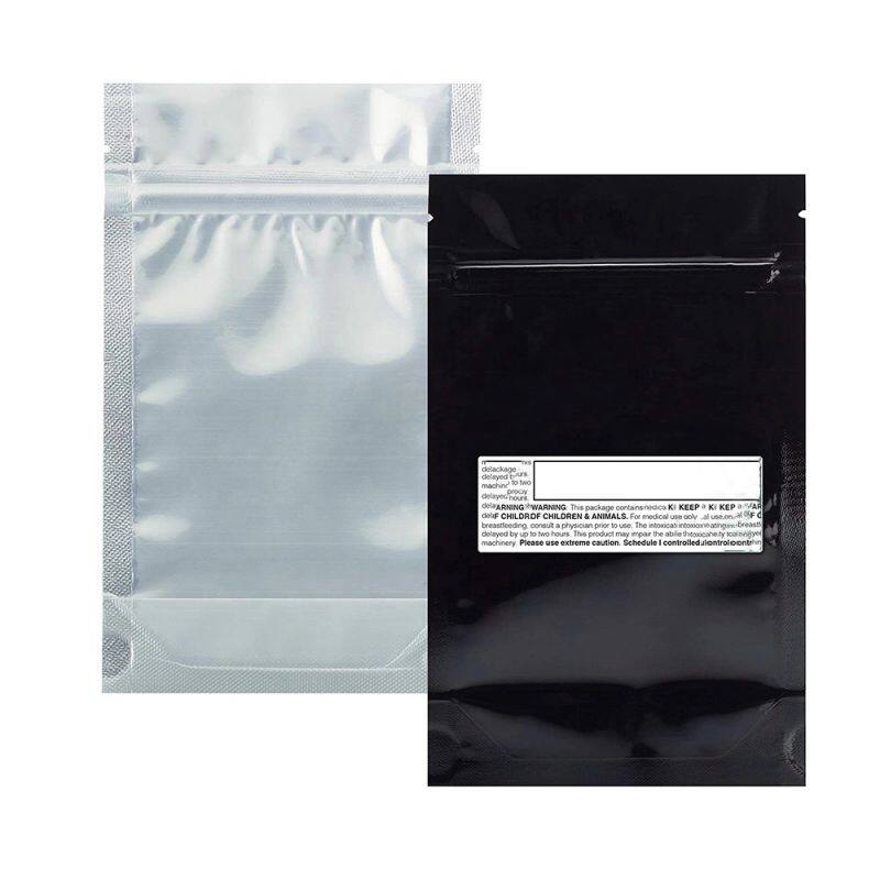 High Quality Leaf And Odor Resistant Child Proof Safety Sealed And Odor Resistant Resealable Bags 1/8 Ounce Mylar Bags 4x6