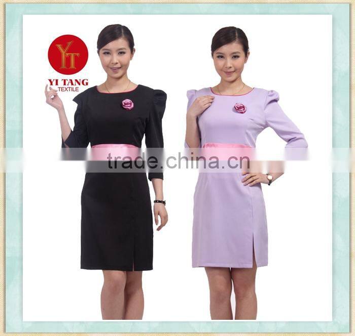 Fashion office lady uniform business lady suit