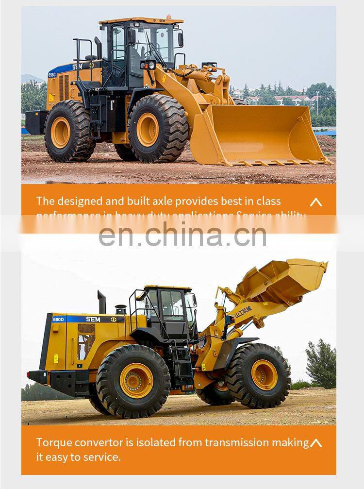 2022 950 655D China 5T Wheel loader front Loader with coal bucket