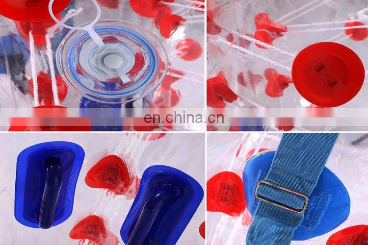 Cheap TPU Football Zorb Ball Belly Inflatable Sumo Bumper Ball Large Adult Body Human Kids Bubble Soccer Ball For Sale