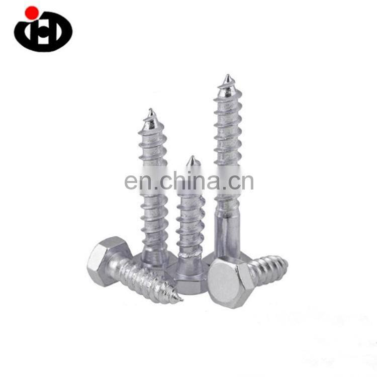 DIN571 stainless steel hex pull wood screws for sale in China